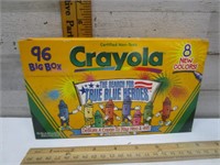 NEW NEVER USED CRAYOLA RED, WHITE, & BLUE CRAYONS