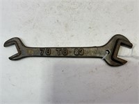 70 TO 83 STAMPED OPEN END WRENCH