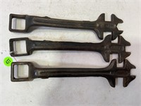 LOT OF 3 BUGGY WRENCHES