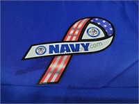 Navy Car Magnet