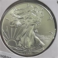 2012 American Eagle Silver GEM BU