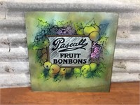 Original Pascalls glass painted tobacconist sign