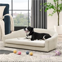 TEFUNE Pet Sofa, Made Sponge and Highly Breathabl