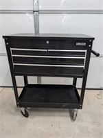 U S. General Rolling Tool Cart With Contents, Has
