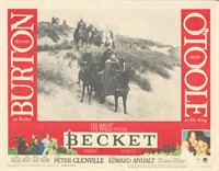 Becket 1964 original vintage lobby card