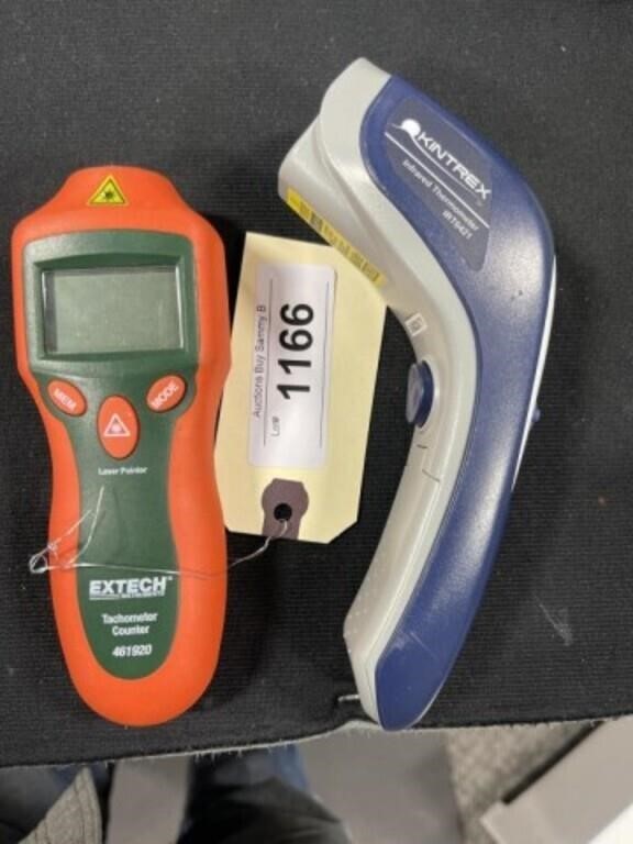 Mini laser photo tachometer counter