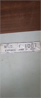 Newfoundland Carrier/ Topper Plate 1987.