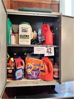 Contents Of Cabinet(Garage)