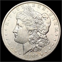 1901 Morgan Silver Dollar CLOSELY UNCIRCULATED