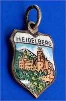 Vintage Heidelberg J Travel Souvenir Shield