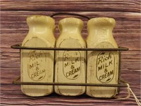 Rich Milk and Cream Toy Bottles with Carrier