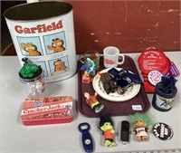 Lot Of Navy, Retired, Garfield & More Collectibles