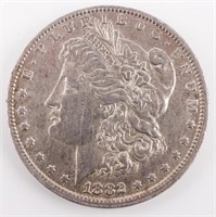 Coin 1882-O  Morgan Silver Dollar XF Double Rev.