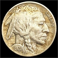 1920-D Buffalo Nickel ABOUT UNCIRCULATED