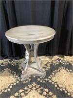 Handsome distressed occasional table