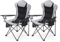 2x Aohanoi Deluxe Folding Chairs