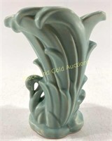 VTG McCoy Green Swan Pottery Vase