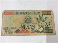 1997 1000 Shillings Tanzania