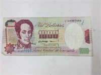 Venezuela 1000 Bolivares, 1998