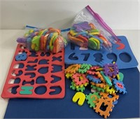 Child’s Rubber Numbers & Letters
