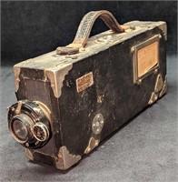 Vintage Burke & James 35mm Hand Crank Movie Camera