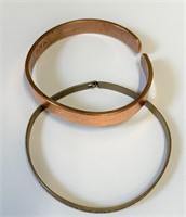 Two Copper Bracelets