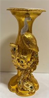 Golden Peacock Artistic Pedestal