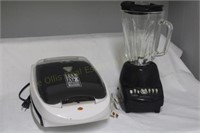 George Foreman Grill & Hamilton Beach Blender