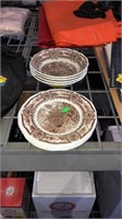 Set of bowls and plates