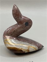 Stoneware Duck figure VTG