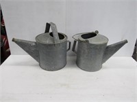 2 Galv. Watering Cans