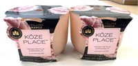 2 New Koze Place Peony Petals & Magnolia Candles