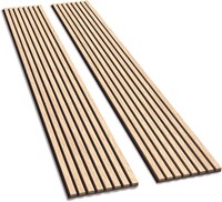 Wood Slat Wall Panels, 2 Pack Wood Slats