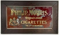 Vintage Philip Morris Cigarette Advertising Sign