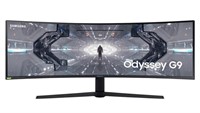 SAMSUNG ODYSSEY G9 CURVED MONITOR $1,500 RETAIL