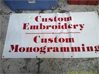 SIGN EMBRODERY NEW 30 X 59