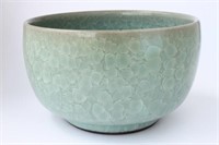 Chinese Deep Celadon Crackle Glaze Bowl,