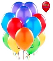 QTY. 100 - Helium Quality PARTY BALOONS