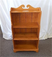#2 Antique Heirloom Maple Bookshelf Cabinet