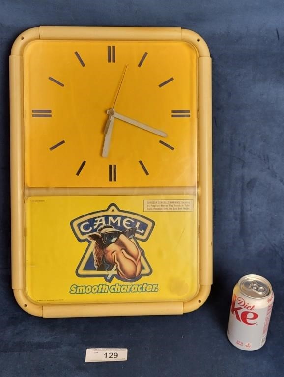 Joe Camel Cigarette wall Clock