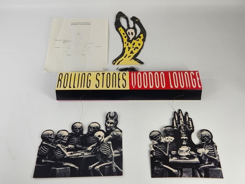 VINTAGE THE ROLLING STONES VOODOO LOUNGE MOBILE