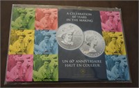 2012 $20 60 Years Reign Pure Silver Coin