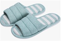 Open Toe House Slippers for Women Sz 6-7