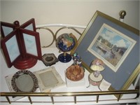 Table Top Picture Frames, Egg Music Box