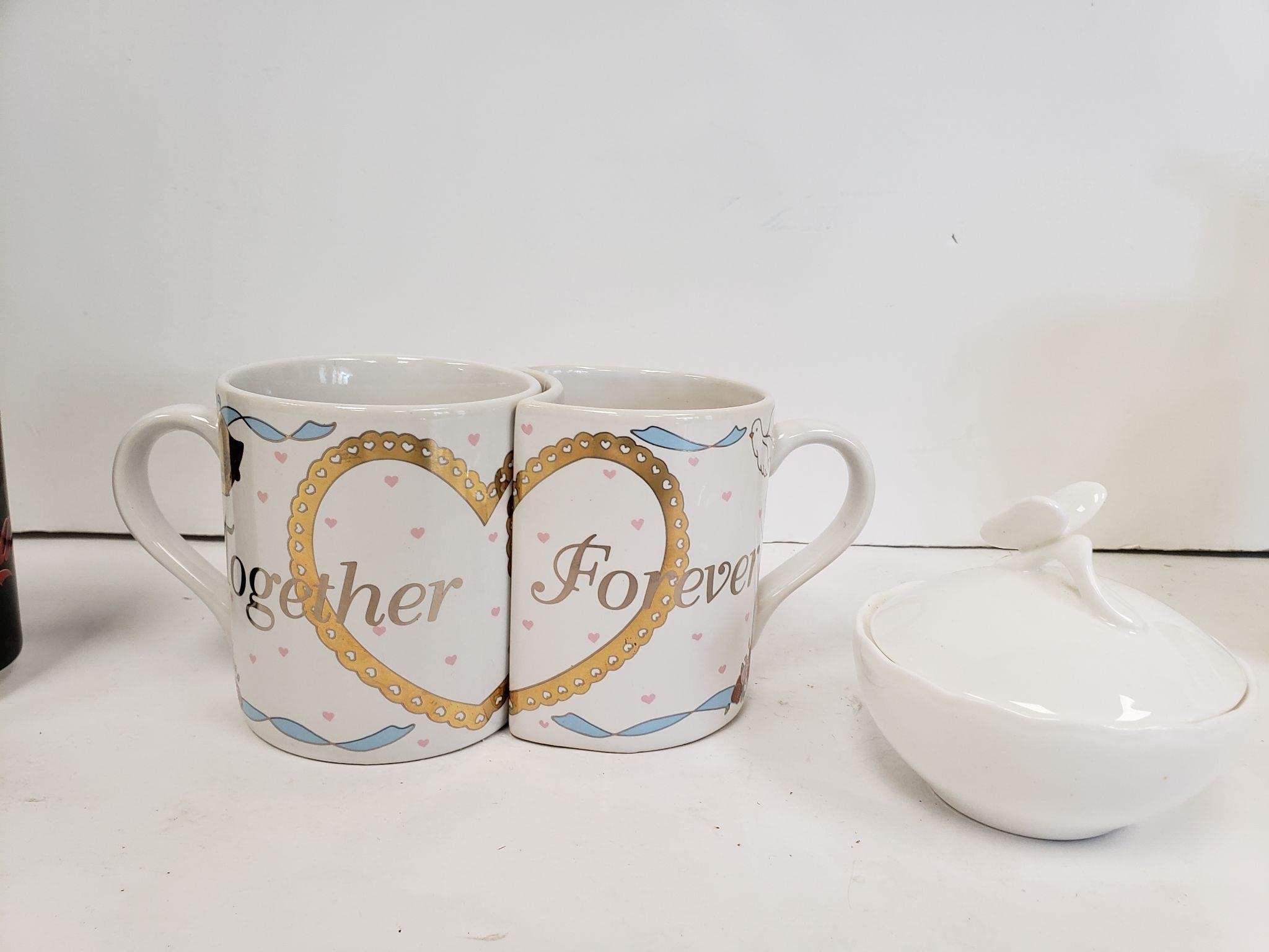 Together Forever Mugs and Ceramic Trinket Box