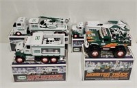 (4) Hess Trucks 2006-2008 and 2010