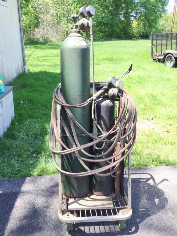 Welding / Torch Set, with Rack