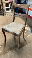 Wooden Chair *LYR.  NO SHIPPING