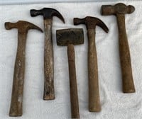 Assorted Vintage Hammers