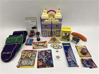 Asst Games, Cards, Toys, Crown Royal Bags, Misc